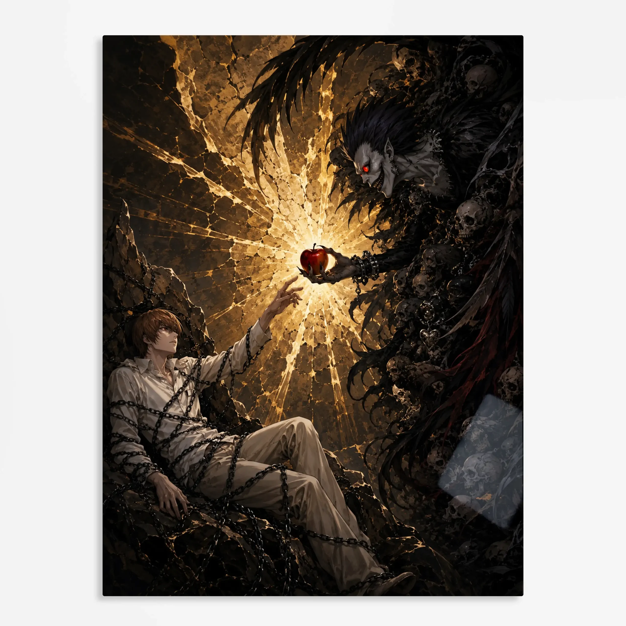 anime metal poster (40) s1 Anime
Metal Poster Wall Art Decor - Dark Notebook Fan - F - Image 1