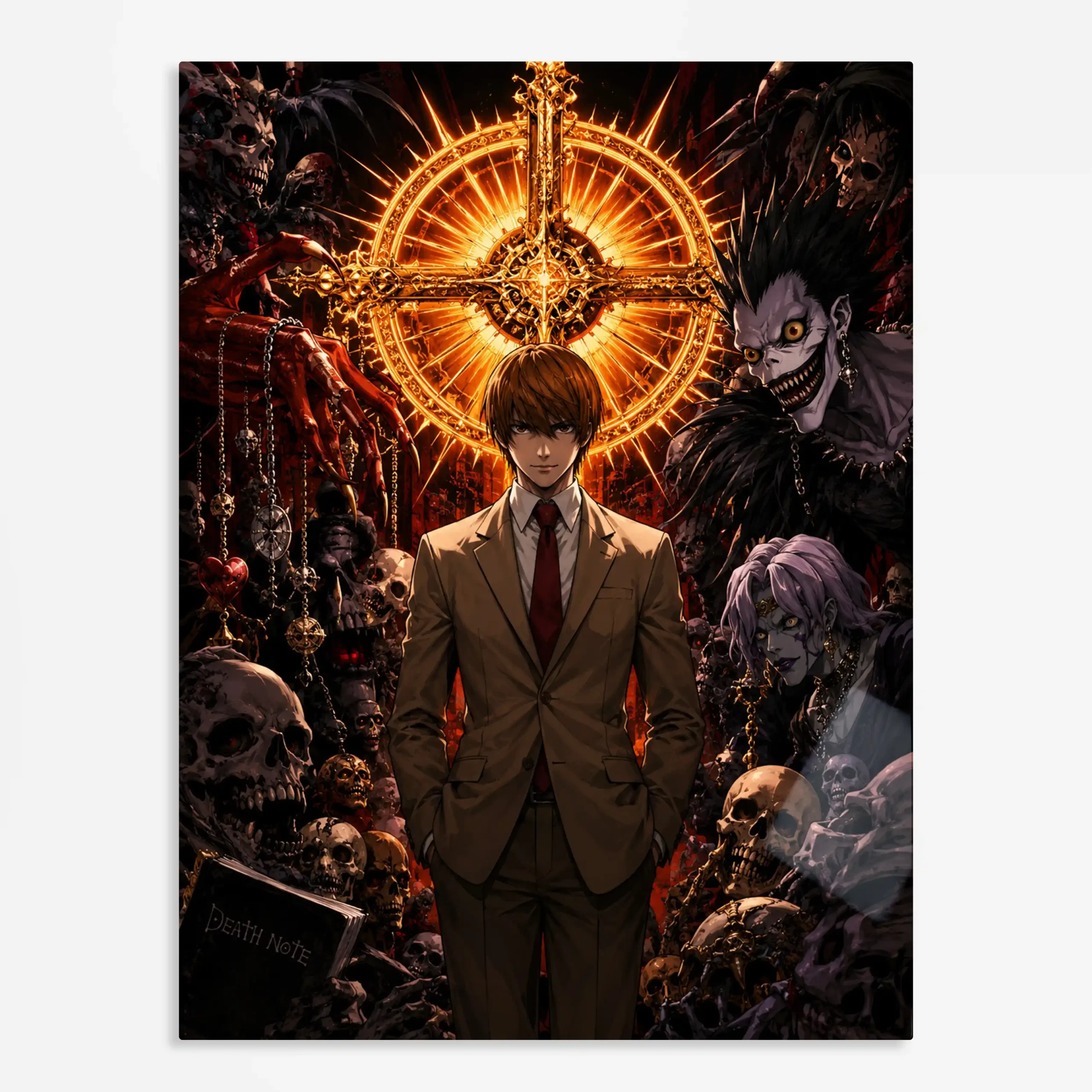 anime metal poster (41) s1 Anime Metal Poster Wall Art
Decor - Dark Genius Notebook - A - Image 1