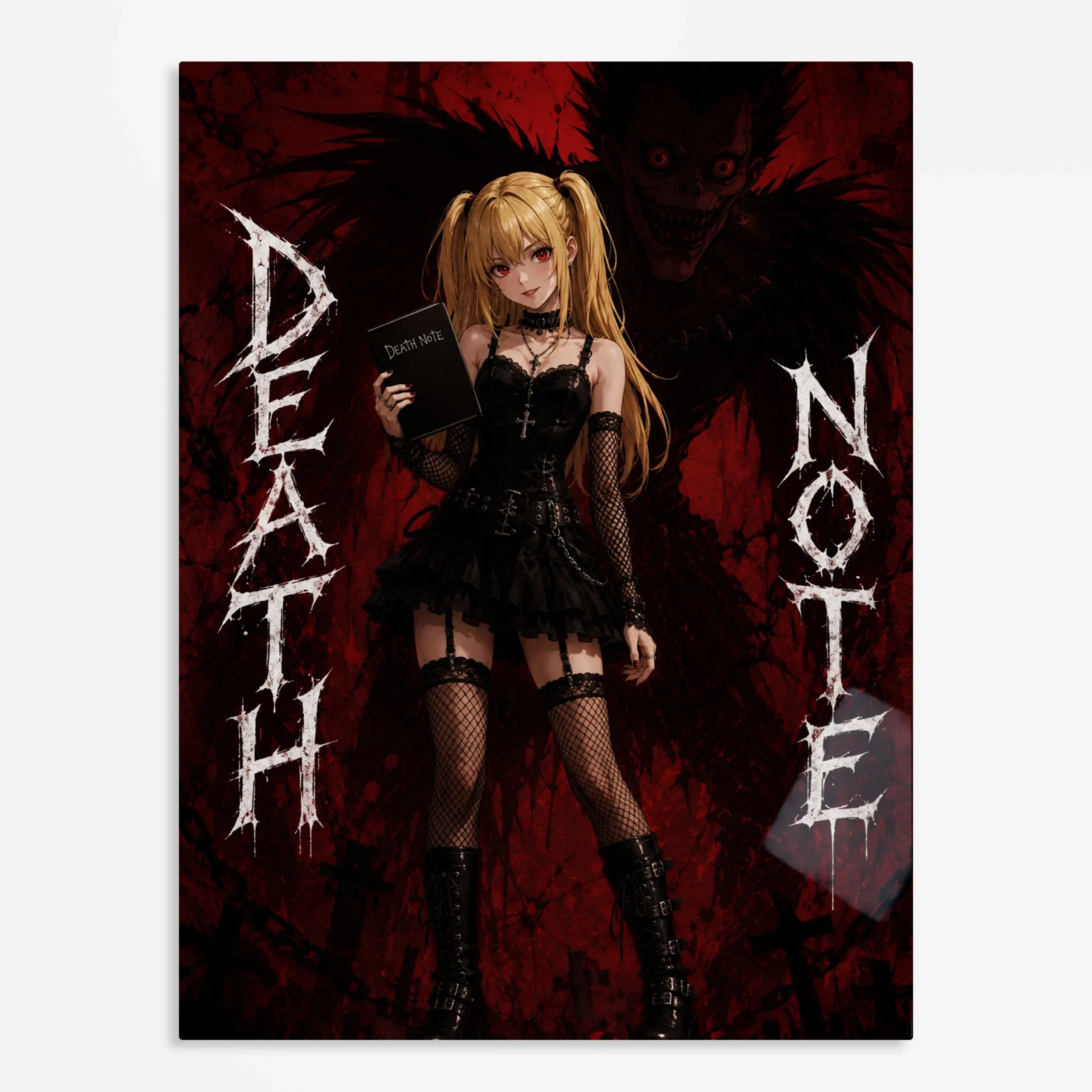 anime metal poster (44) s1 Anime
Metal Poster Wall Art Decor - Gothic Idol Notebook - B - Image 1
