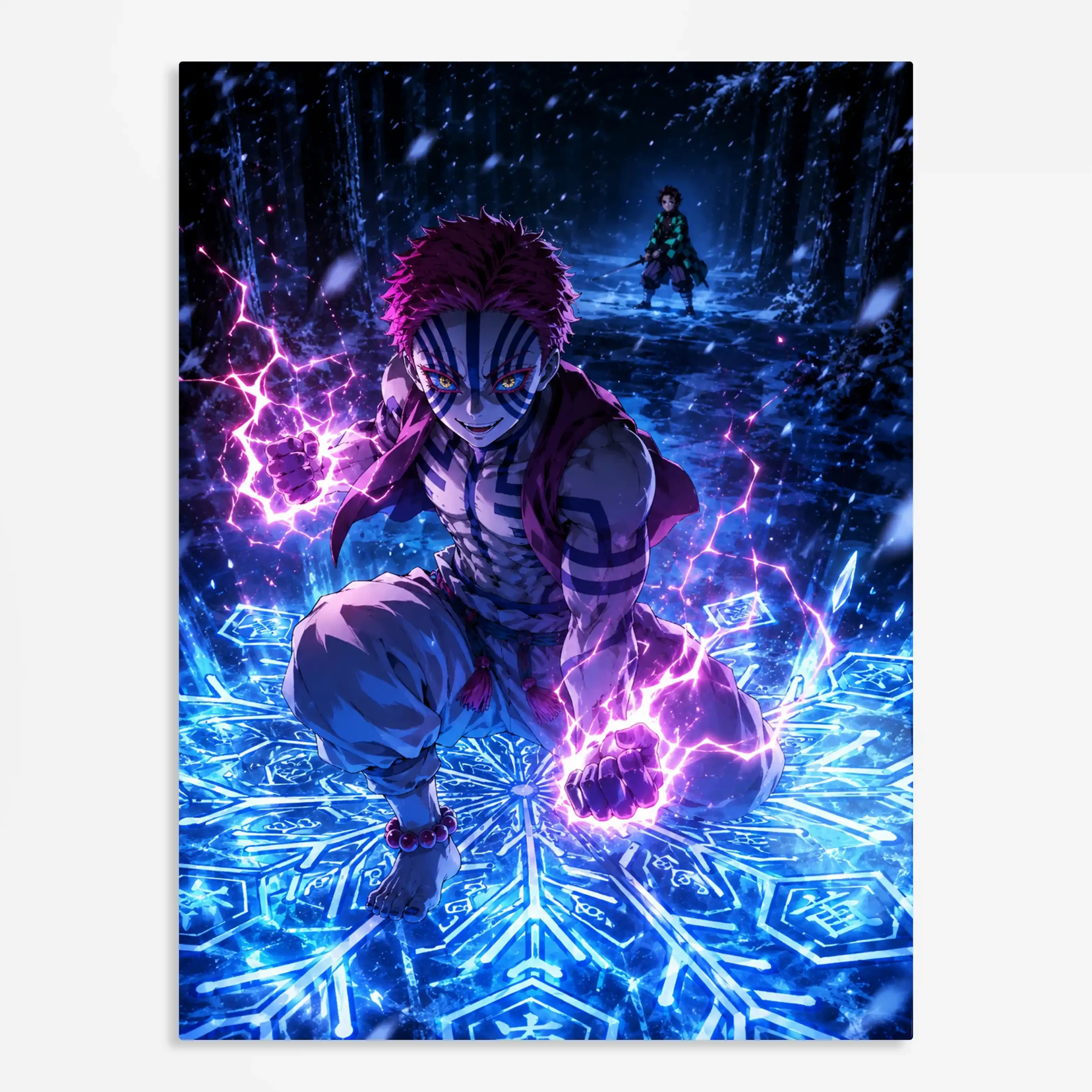 anime metal poster (45) s1 Anime Metal Poster Wall Art
Decor - Martial Arts Demon - Image 1