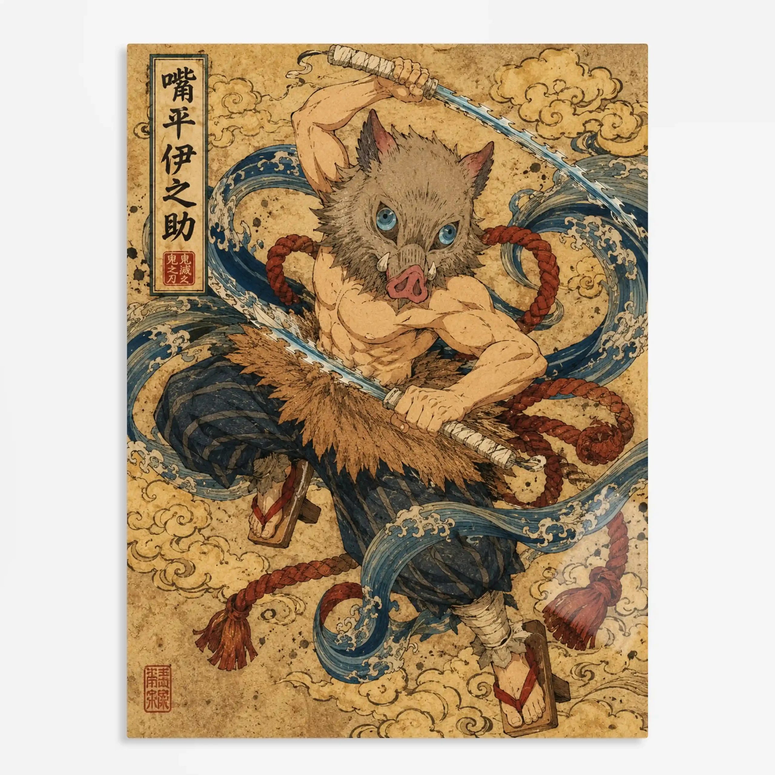 anime metal poster (50) s1 Anime
Metal Poster Wall Art Decor - Boar Mask Swordsman - Image 1