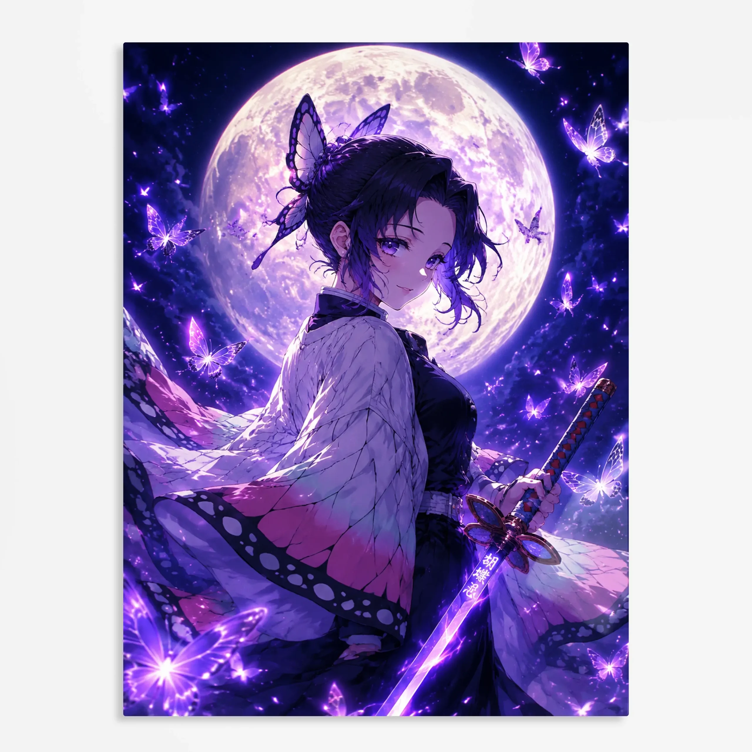 anime metal poster (60) s1 Anime
Metal Poster Wall Art Decor - Butterfly Sword Girl - C - Image 1