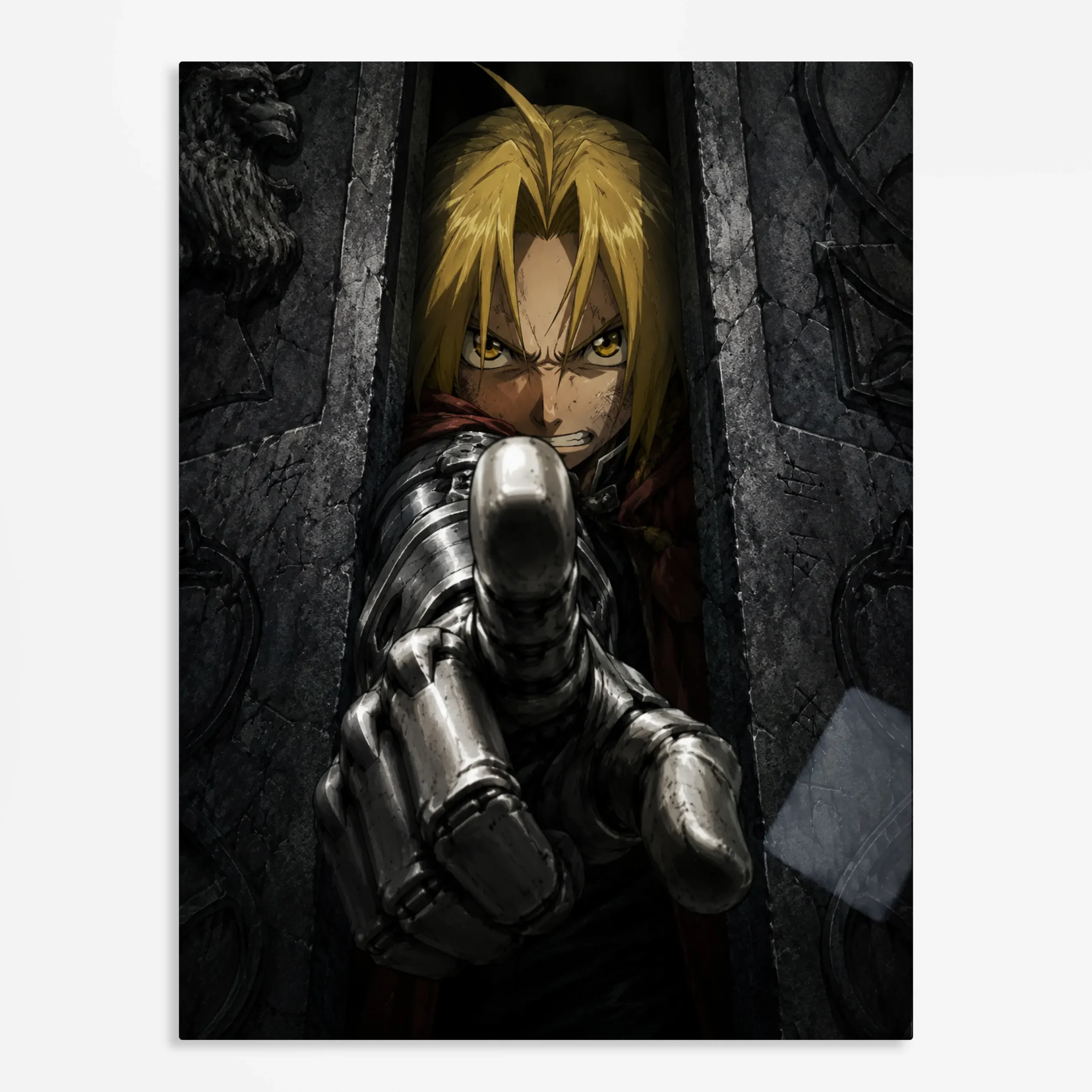 anime metal poster (79) s1 Anime Metal Poster Wall Art
Decor - Metal Arm Alchemist - B - Image 1
