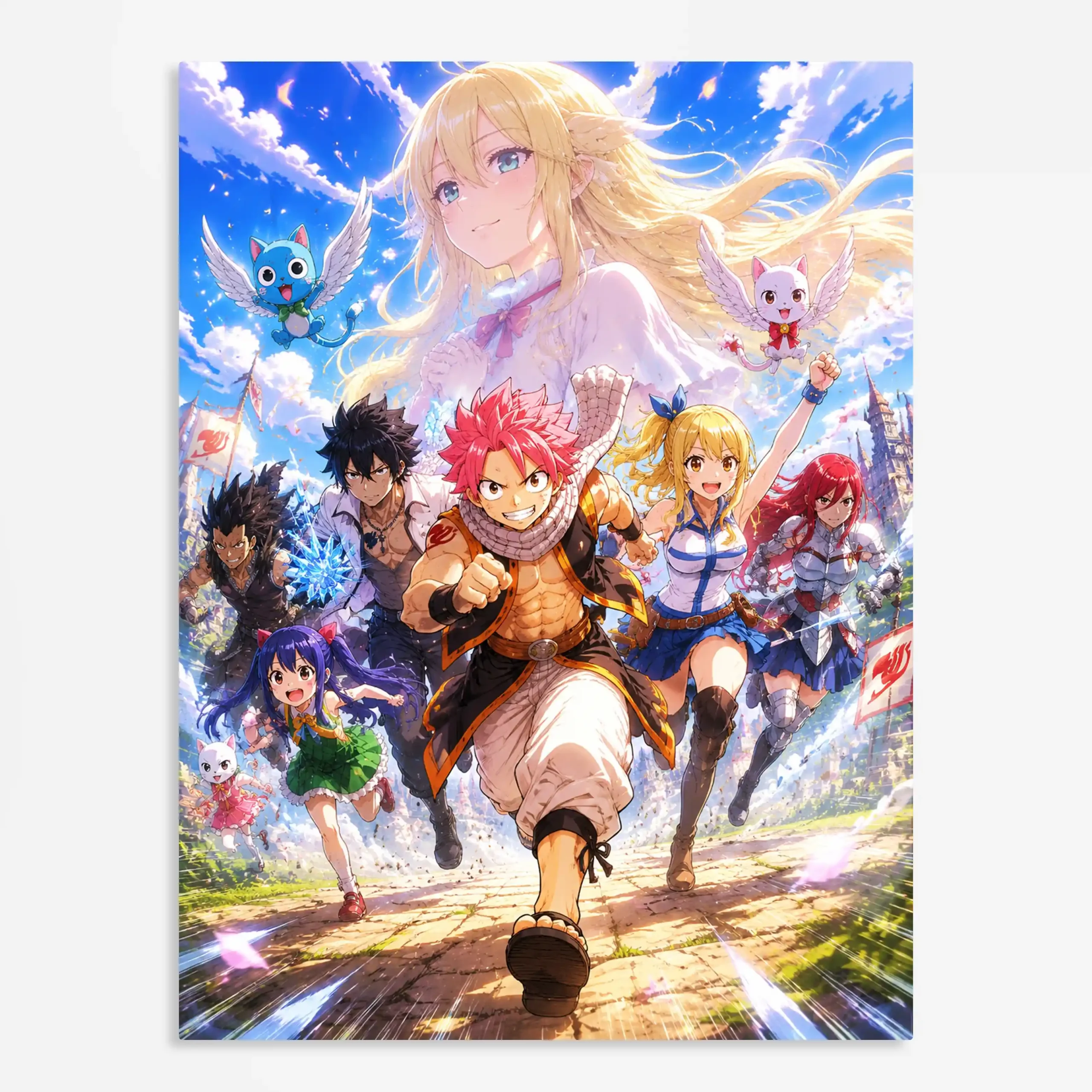 anime metal poster (89) s1 Anime Metal Poster Wall Art
Decor - Fantasy Guild Wizard - E - Image 1