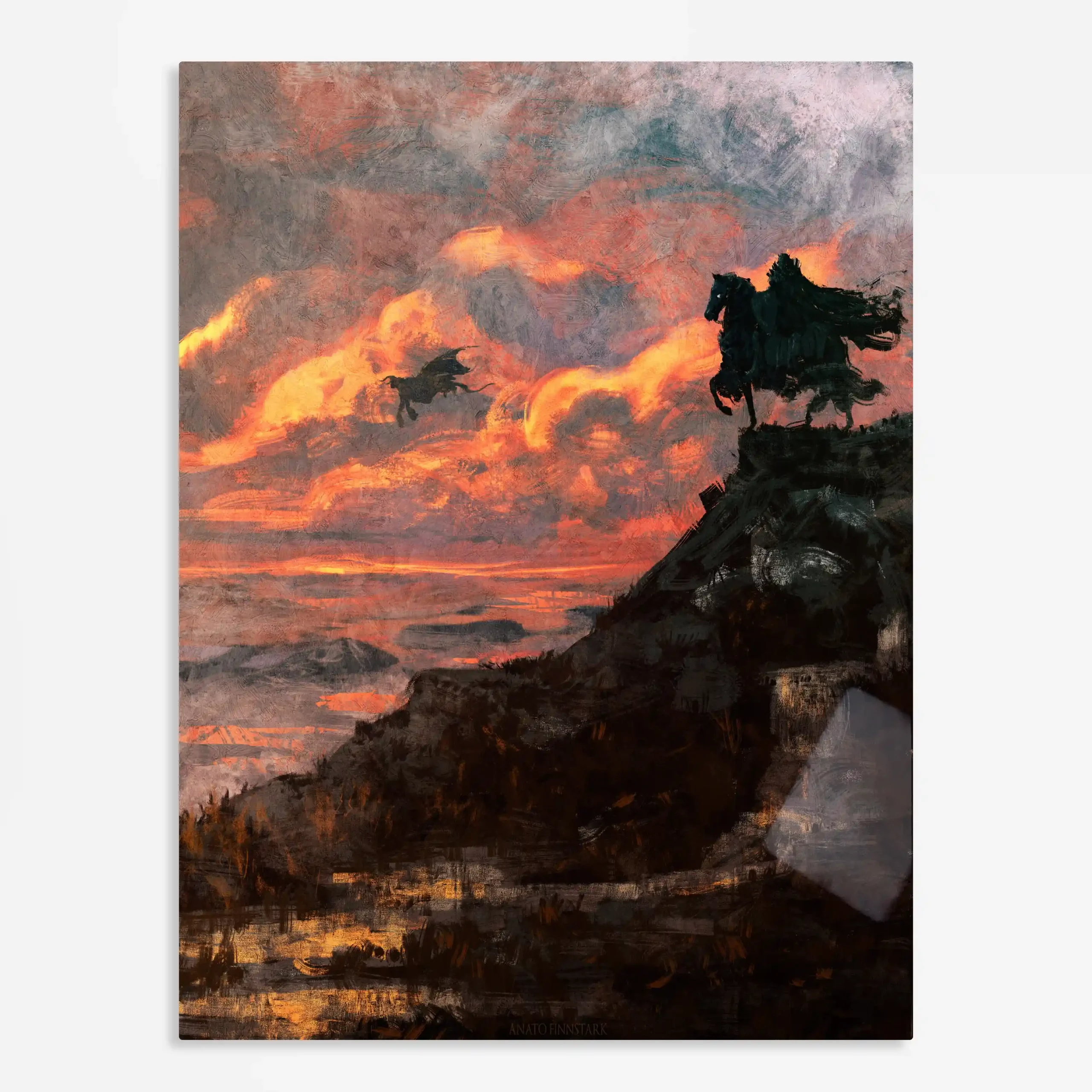 anime metal poster (9) s1 Anime Metal Poster Wall Art
Decor - Dark Fantasy Warrior - B - Image 1