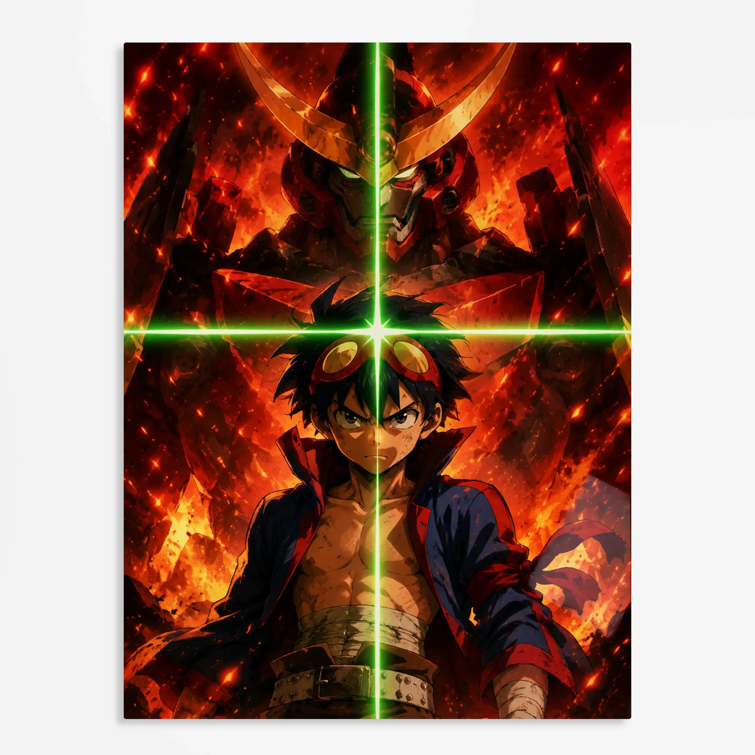 anime metal poster (95) s1 Anime Metal Poster Wall Art
Decor - Spiral Mecha Fan - C - Image 1