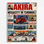 Neo City Newspaper
  Metal Poster Wall Decor