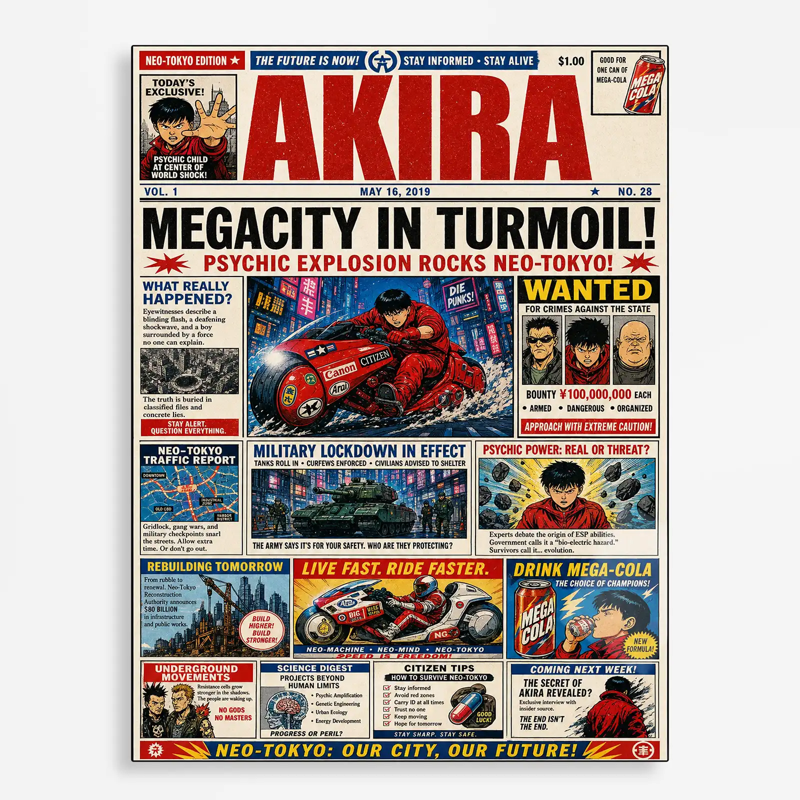 anime metal poster (1) s1 Neo City Newspaper
Metal Poster Wall Decor - Image 1