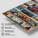 Neo City Newspaper
  Metal Poster Wall Decor - Image 5