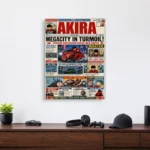 Neo City Newspaper
  Metal Poster Wall Decor - Image 3
