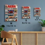 Neo City Newspaper
  Metal Poster Wall Decor - Image 6