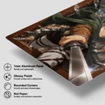 AOT Levi Ackerman Metal Poster Wall
  Decor - B - Image 5