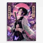 Slayer Shinobu Metal Poster Wall Decor -
  A