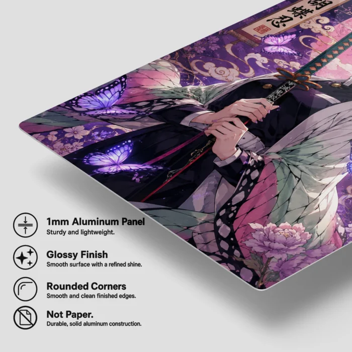 Slayer Shinobu Metal Poster Wall Decor -
  A - Image 5