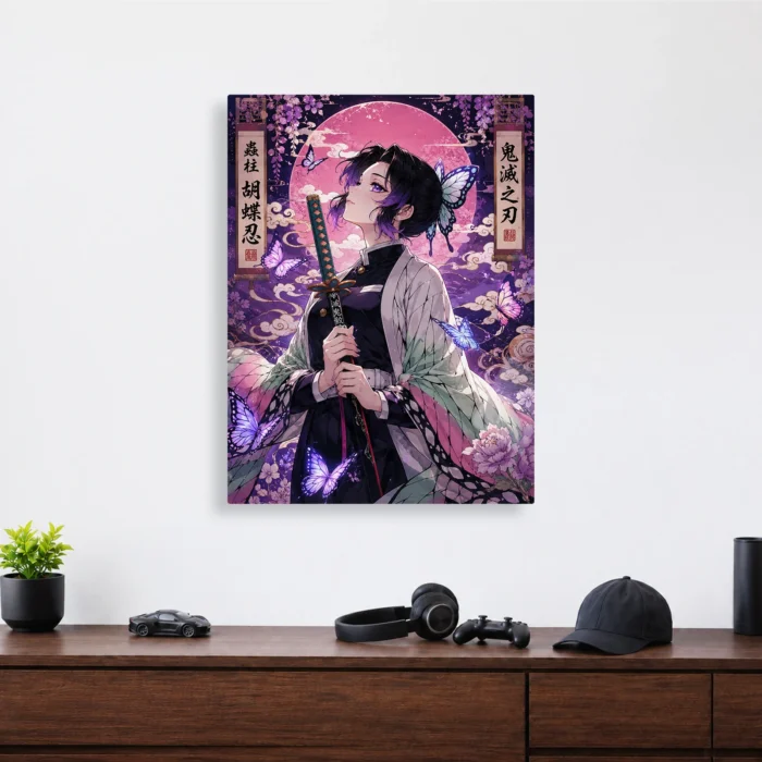 Slayer Shinobu Metal Poster Wall Decor -
  A - Image 3