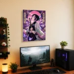 Slayer Shinobu Metal Poster Wall Decor -
  A - Image 4