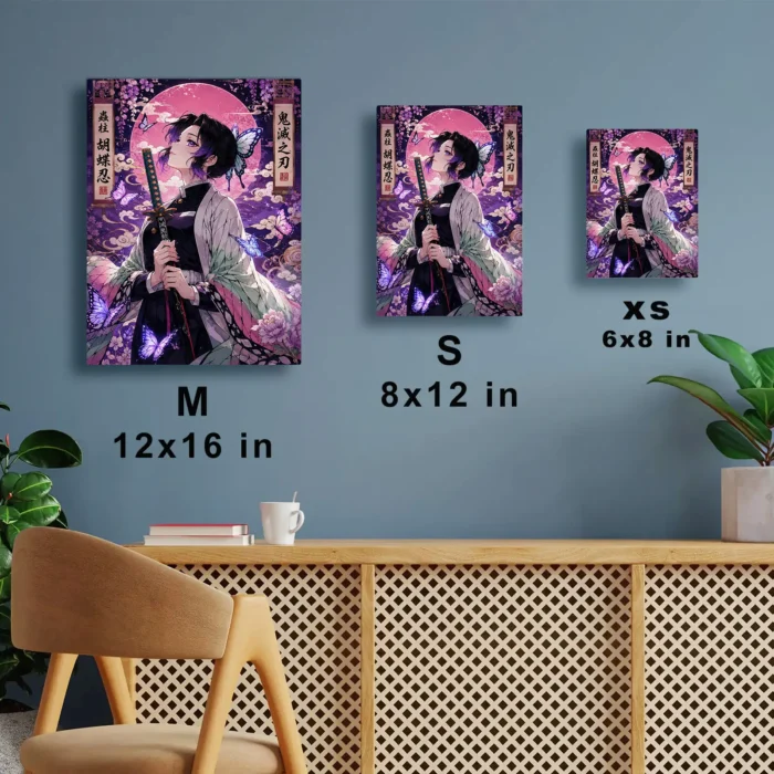 Slayer Shinobu Metal Poster Wall Decor -
  A - Image 6