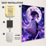 Slayer Shinobu Metal Poster Wall Decor -
  B - Image 2