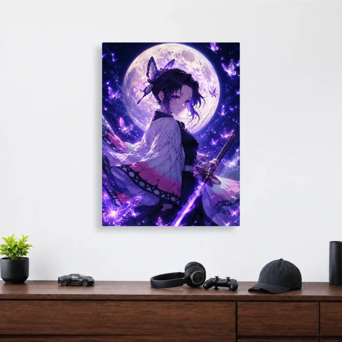 Slayer Shinobu Metal Poster Wall Decor -
  B - Image 3