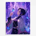 Slayer Shinobu Metal Poster Wall Decor -
  C