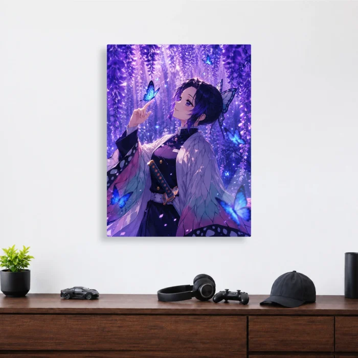 Slayer Shinobu Metal Poster Wall Decor -
  C - Image 3