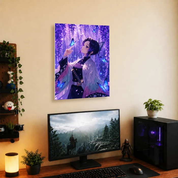 Slayer Shinobu Metal Poster Wall Decor -
  C - Image 4