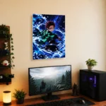 Slayer Tanjiro Metal Poster Wall Decor -
  A - Image 4