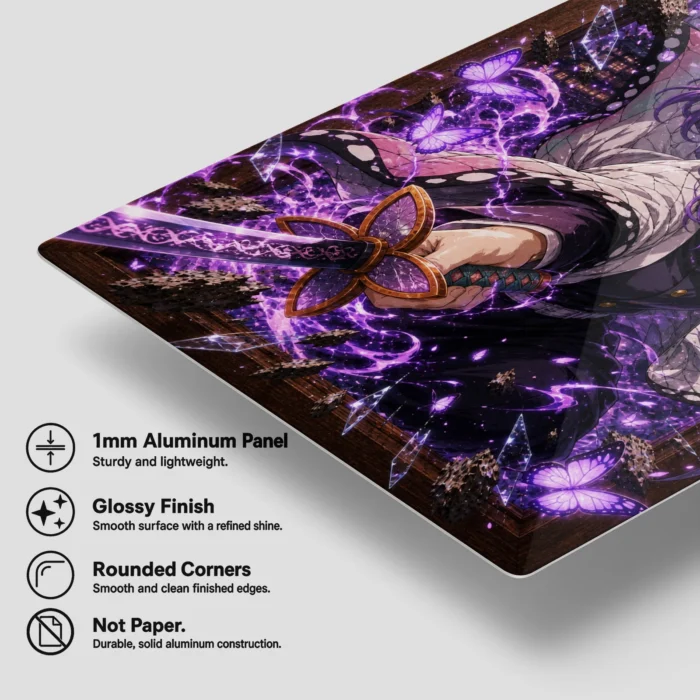 Slayer Shinobu Metal Poster Wall Decor -
  D - Image 5