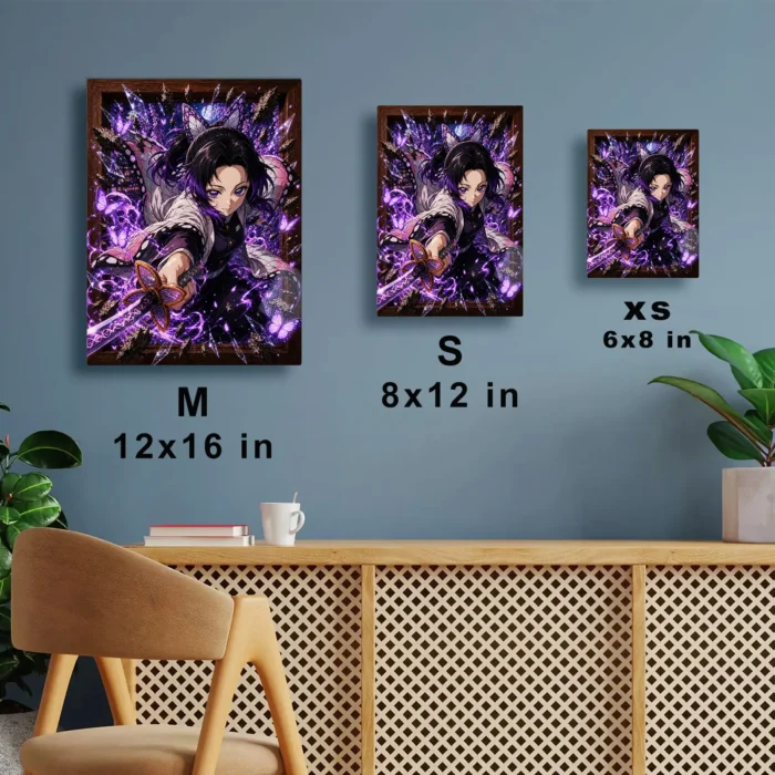 Slayer Shinobu Metal Poster Wall Decor -
  D - Image 6