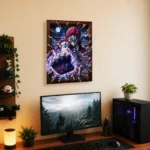 Slayer Akaza Metal Poster Wall Decor - A - Image 4