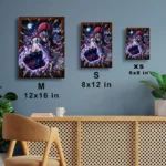 Slayer Akaza Metal Poster Wall Decor - A - Image 6