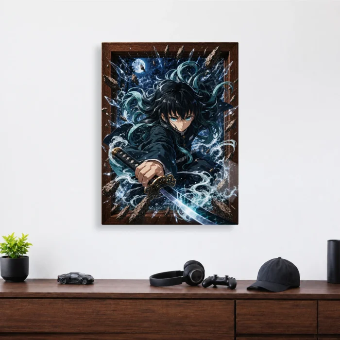 Slayer Muichiro Metal Poster Wall Decor
  - A - Image 3
