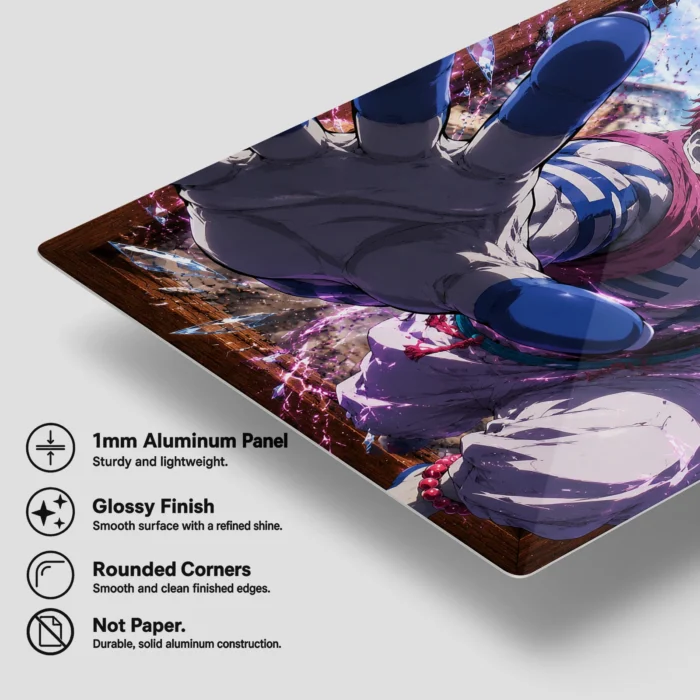Slayer Akaza Metal Poster Wall Decor - B - Image 5