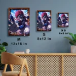 Slayer Akaza Metal Poster Wall Decor - B - Image 6