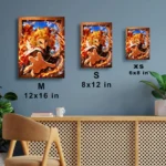 Slayer Rengoku Metal Poster Wall Decor -
  C - Image 6