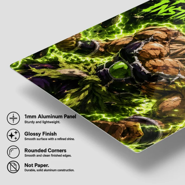 DB Broly Metal Poster Wall Decor - Image 5