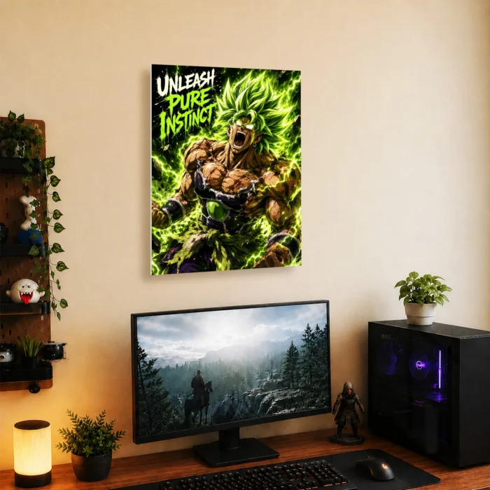 DB Broly Metal Poster Wall Decor - Image 4