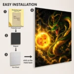 DB Shenron Metal Poster Wall Decor - Image 2