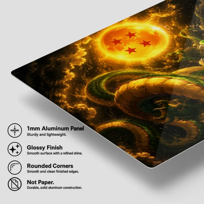 DB Shenron Metal Poster Wall Decor - Image 5