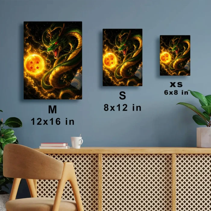 DB Shenron Metal Poster Wall Decor - Image 6