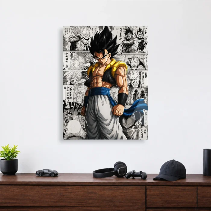 DB Vegeta Metal Poster Wall Decor - A - Image 3