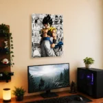 DB Vegeta Metal Poster Wall Decor - A - Image 4