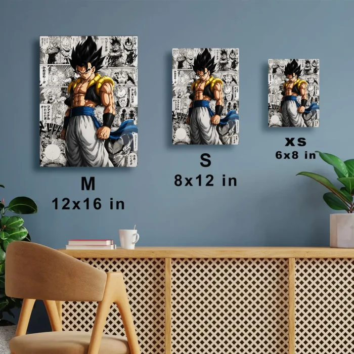 DB Vegeta Metal Poster Wall Decor - A - Image 6