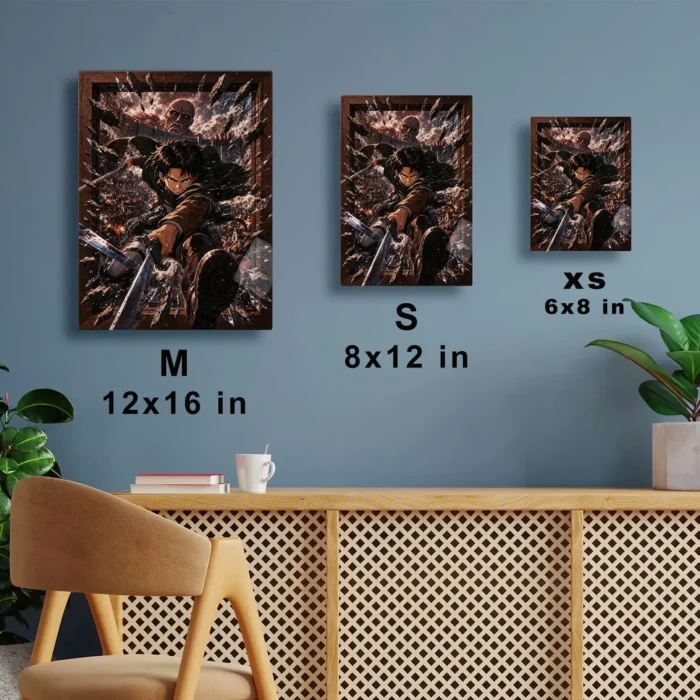 AOT Metal Poster Wall Decor - B - Image 6