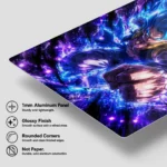 DB Vegeta Metal Poster Wall Decor - B - Image 5
