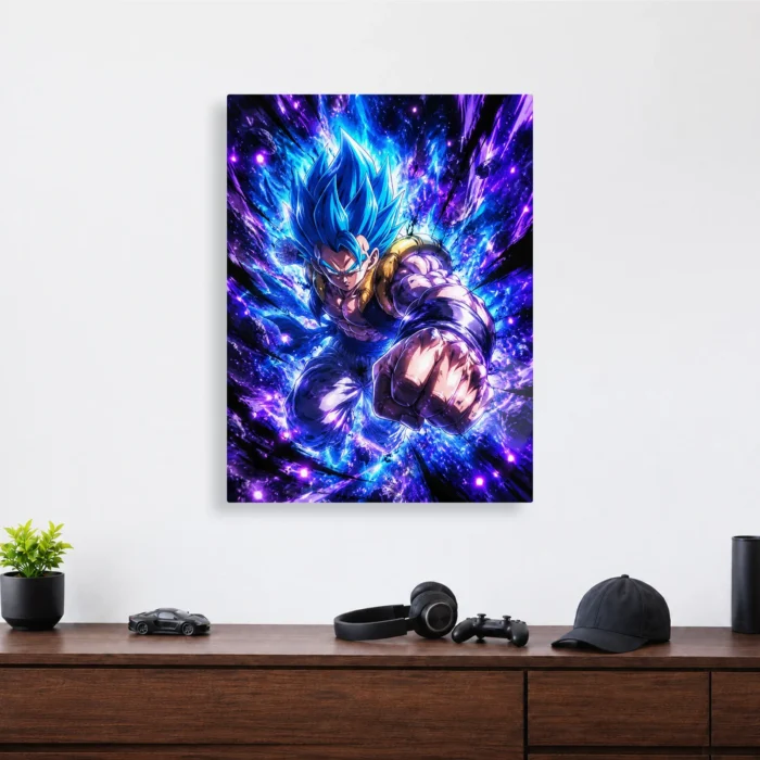 DB Vegeta Metal Poster Wall Decor - B - Image 3