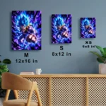 DB Vegeta Metal Poster Wall Decor - B - Image 6