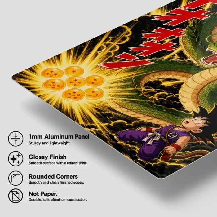 DB Shenron Metal Poster Wall Decor - A - Image 5