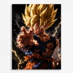 DB Goku Metal Poster Wall Decor