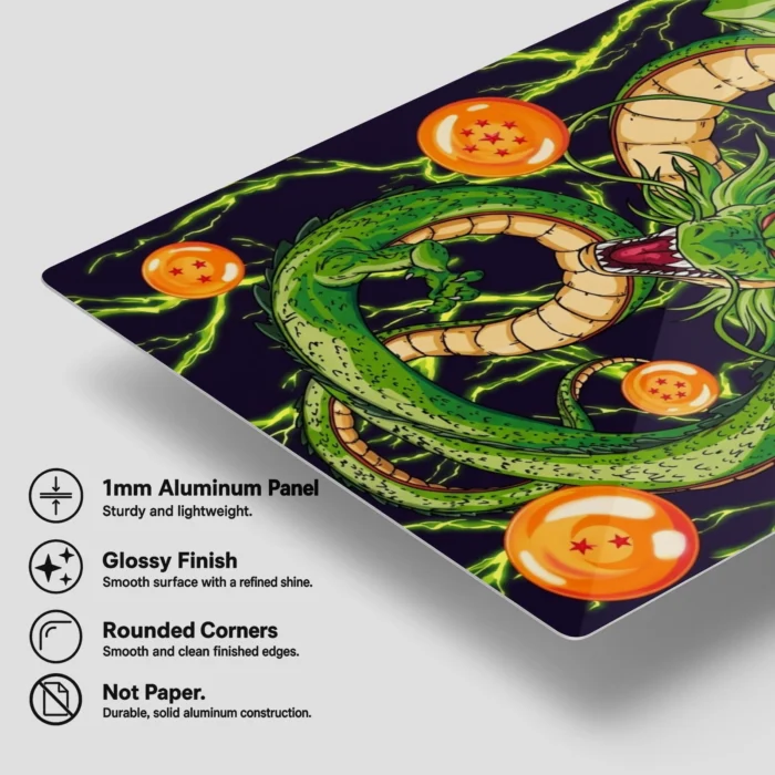 DB Shenron Metal Poster Wall Decor - C - Image 5